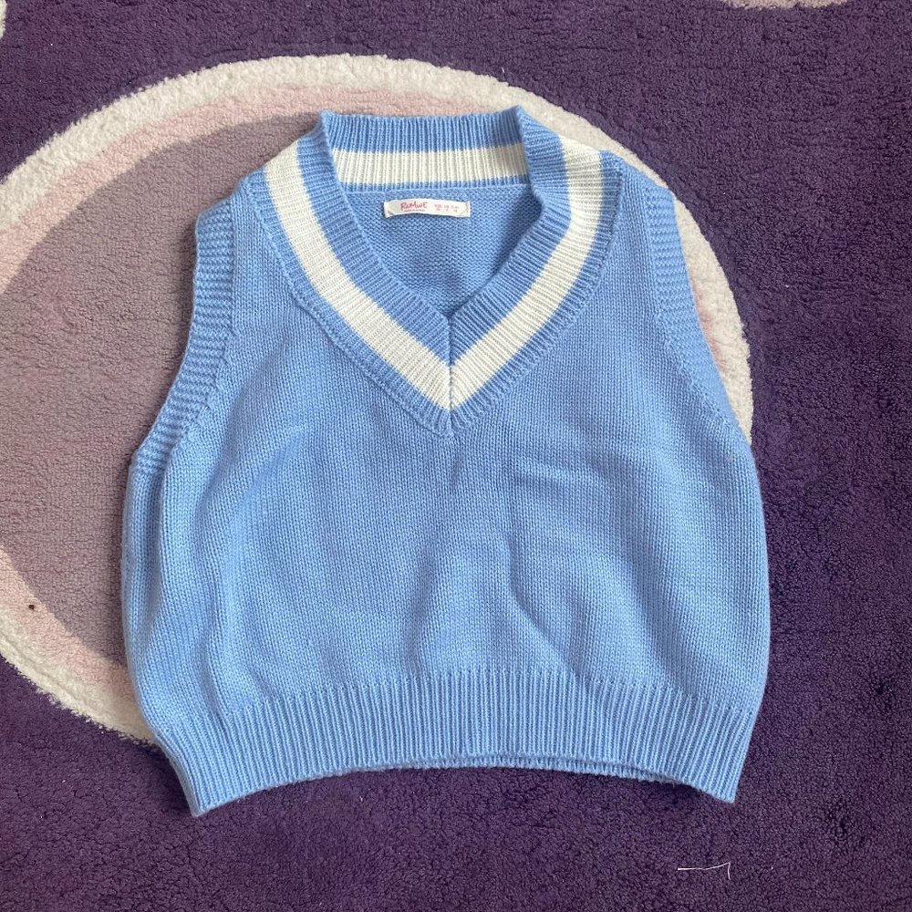 Blue Sweater Vest